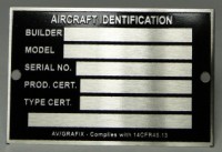 Aircraft Identification Tags