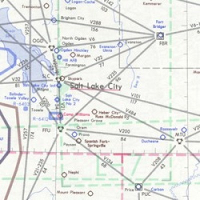 Laminated Vfr Wall Planning Chart