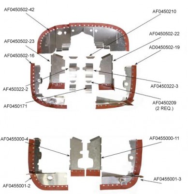 Jet Engine Baffle CESSNA 150 BAFFLES | Aircraft Spruce