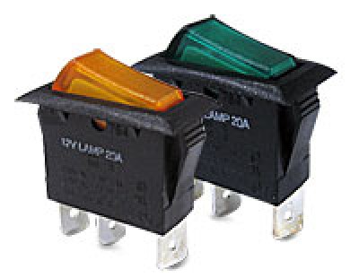 ROCKER SWITCHES ILLUMINATED SINGLE POLE | Aircraft Spruce