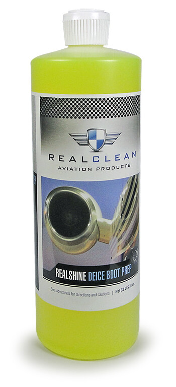 Realclean Real Shine De-Ice Boot Prep 32 Oz