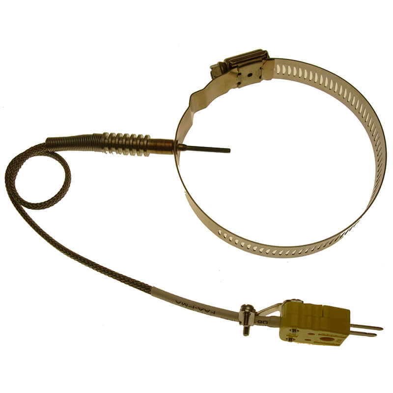 Alcor By Tempest 3-1/4 Clamp EGT / TIT Probe With Plug Ungrounded 
