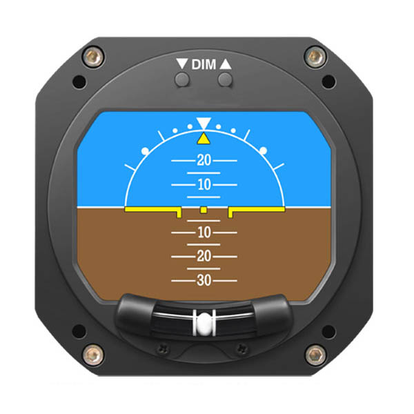 RCA 26103G Digital Attitude Indicator 3 Inch Custom Tilt Aircraft Spruce