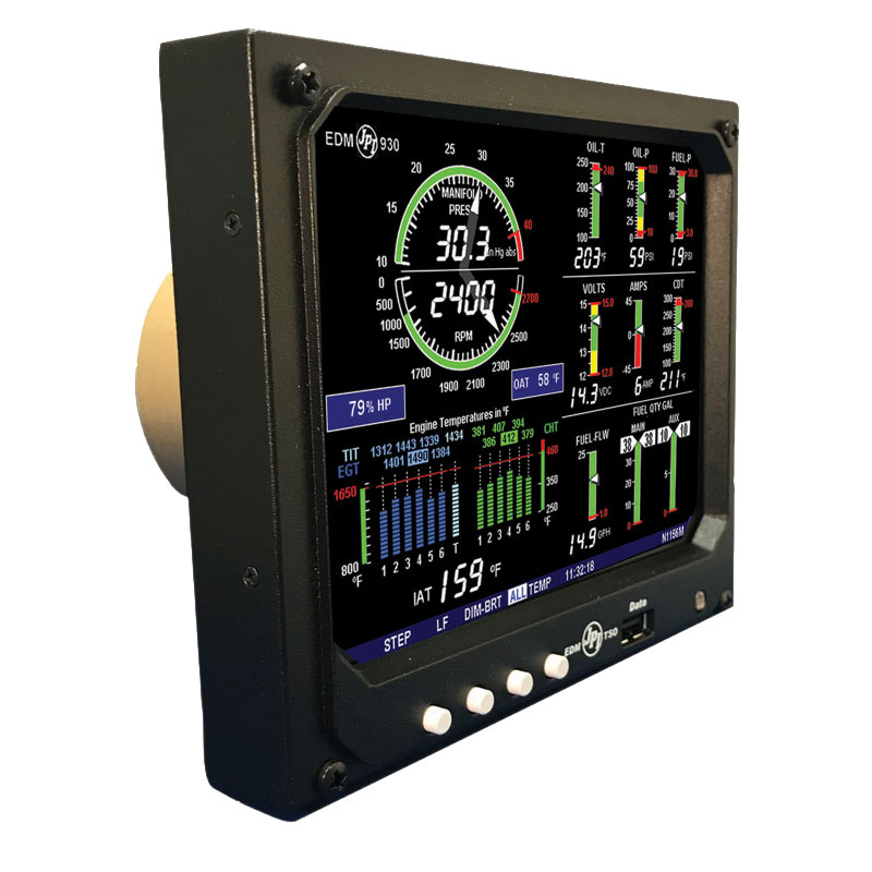 JPI EDM-930 Primary Certified Engine Monitor