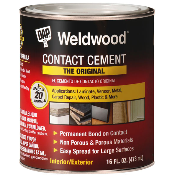 Dap Original Weldwood Contact Cement - 1 pt can