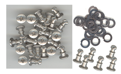 Cessna 150 stainless cowl fastener kit