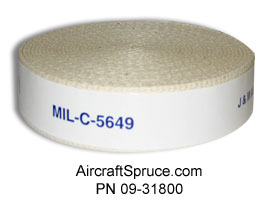 Cowl Chafe Cloth - 1 Inch - 15 Ft Roll