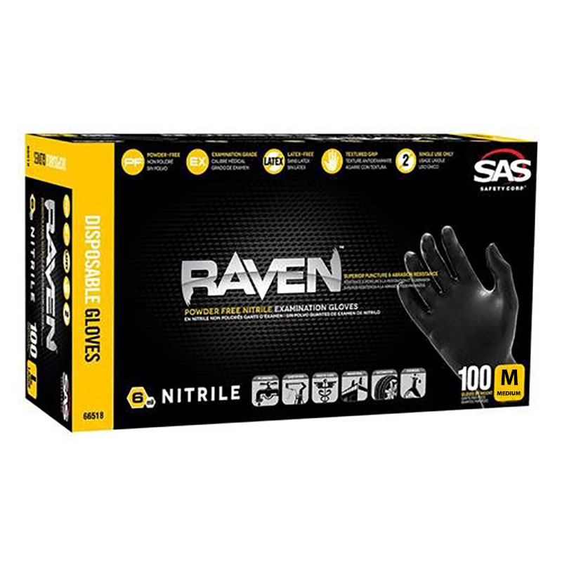 Raven Gloves - Box Of 100