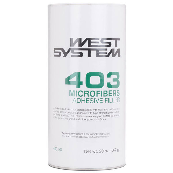 West System 403 Microfibers Adhesive Filler - 20 Oz
