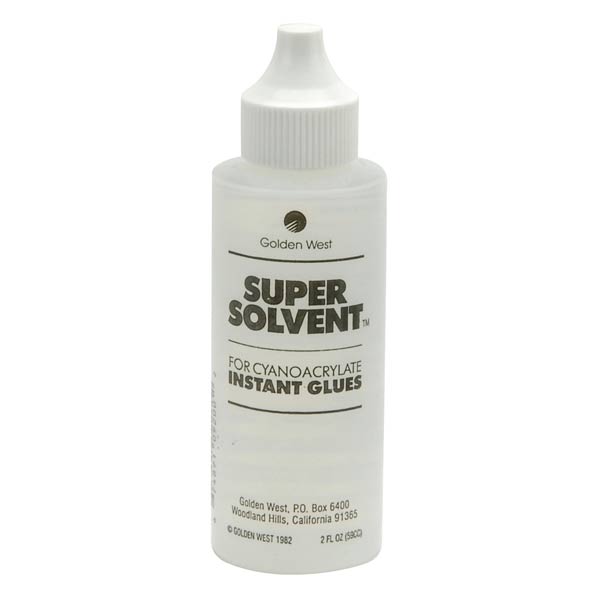 Super Solvent&trade; Instant Glue Remover 2 Oz