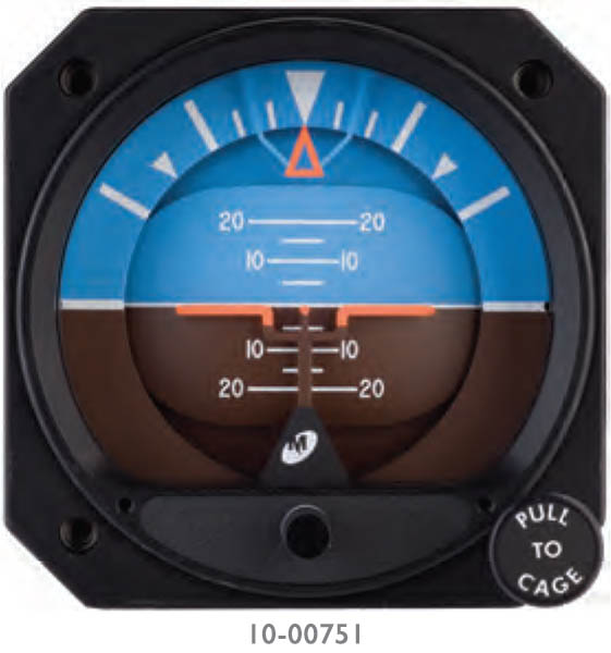 MidContinent Attitude Indicator Electric 3Inch Aircraft Spruce