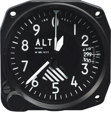 Falcon 3-1/8 Sensitive Altimeters Non TSO | Aircraft Spruce