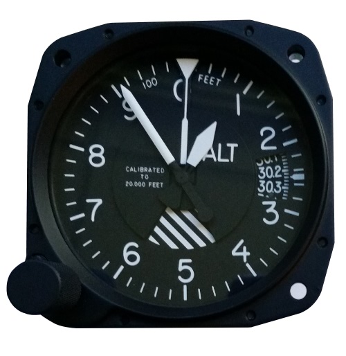 United 3Inch / 3Pointer Altimeters Aircraft Spruce