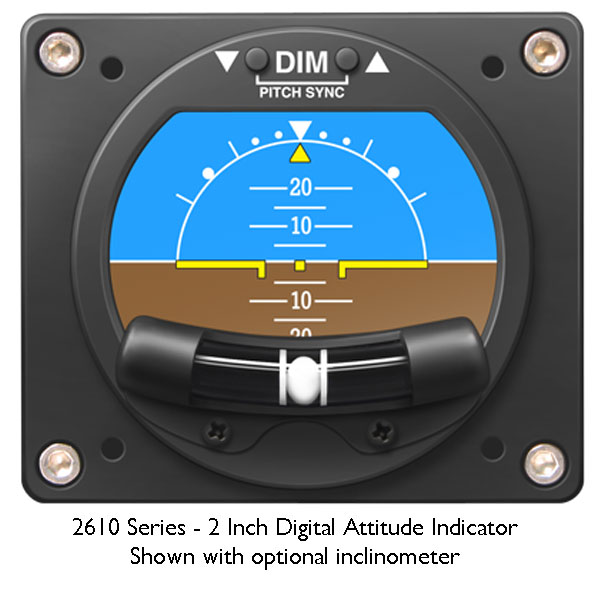 RCA 2610 SERIES DIGITAL ATTITUDE INDICATORS Aircraft Spruce