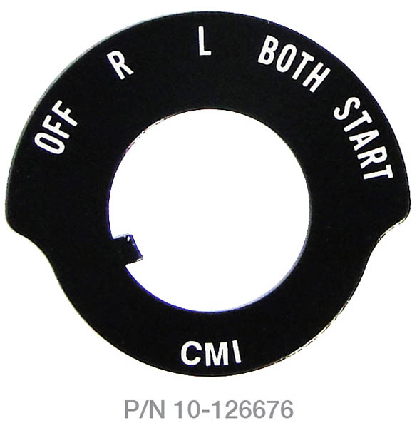 TCM Switch Plate 10-126676