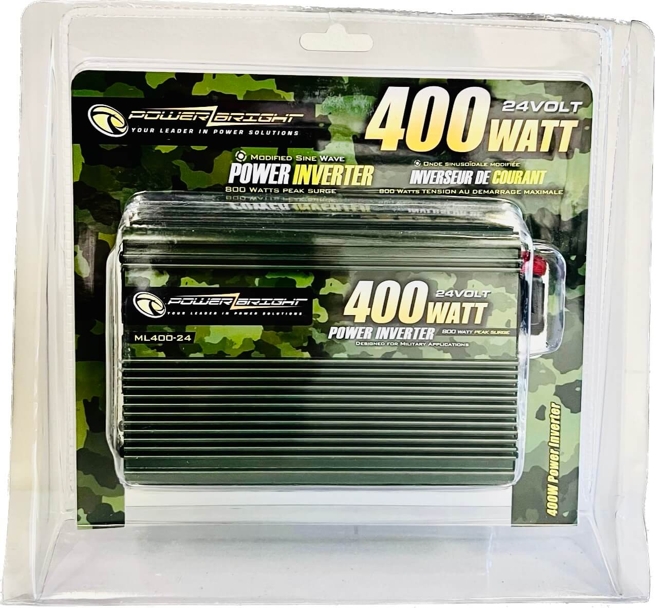 400 Watt 28/24 Volt Input Inverter