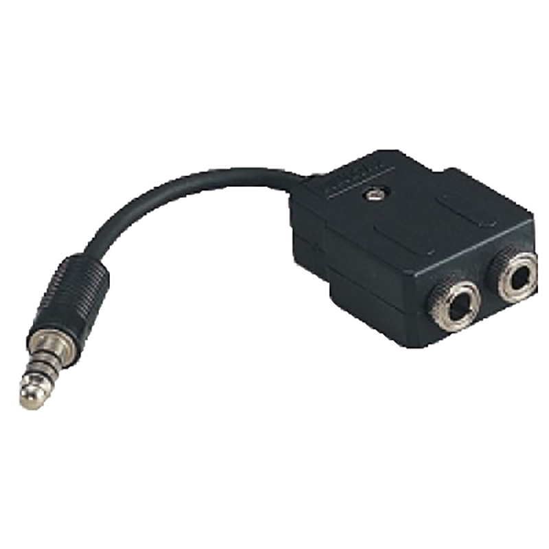 Avcomm Dual GA To Helicopter Adapter