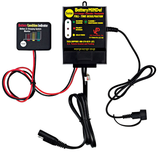 12V 2A Desulfating Battery Charger Maintainer