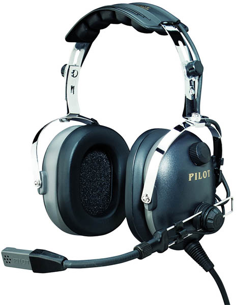 Pilot USA PA1160Ai Headset With Straight Plug Aircraft Spruce