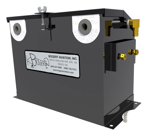 Bogert Stainless Steel Battery Box With Lid For Piper PA20 / 22