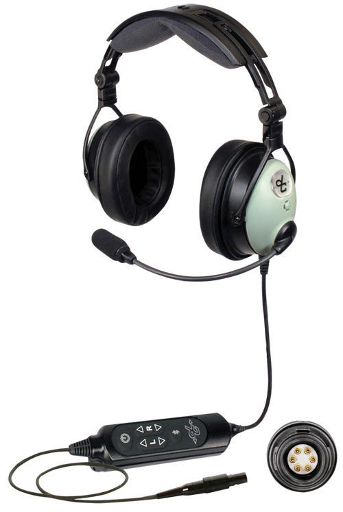 美品David Clark aviation headset David Clark PRO-2 Aviation Headset with Microphone