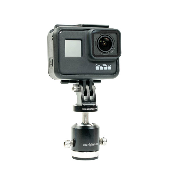 NFLIGHTCAM EXTERIOR BALLHEAD MOUNT FOR GOPRO Aircraft NFLIGHTCAM EXTERIOR BALLHEAD MOUNT FOR GOPRO Aircraft