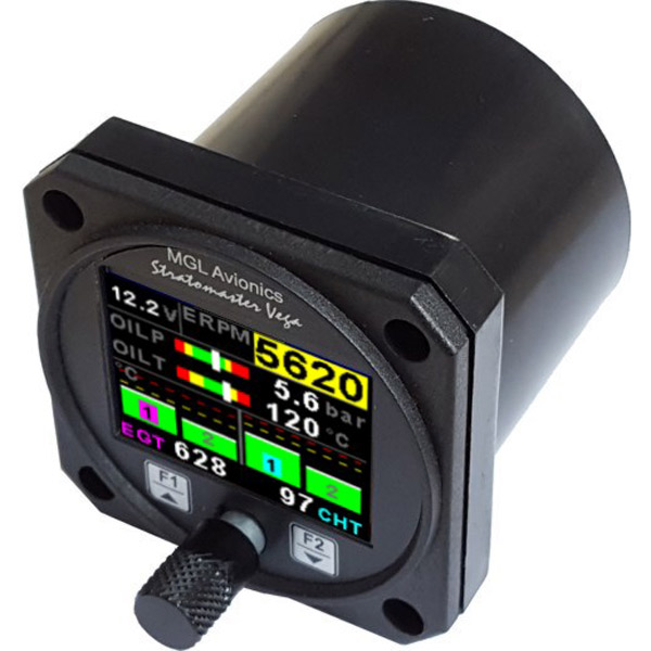MGL EMS1 (Vega Series) Universal Engine Monitor Aircraft Spruce