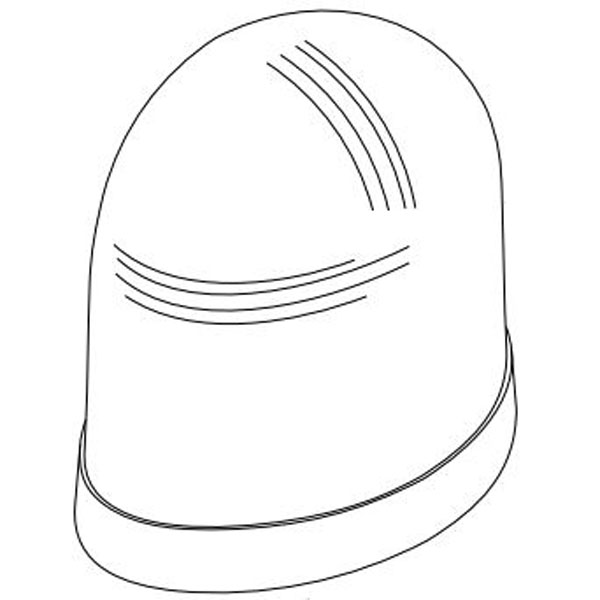 Whelen A612 Lens Clear/Coated RFI Shielded