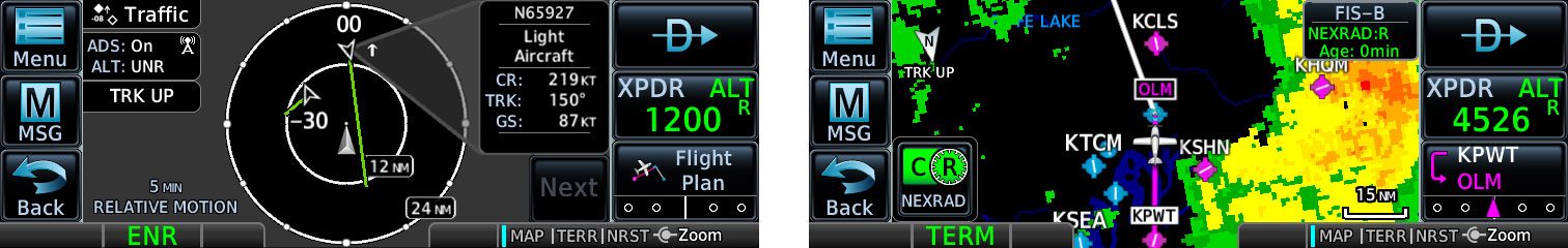 Garmin GNX™ 375 GPS Navigator + ADS-B Out / In Transponder For Experimental  Aircraft