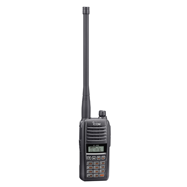 Icom A16 / A16B VHF COM Air Band Transceiver | Aircraft Spruce