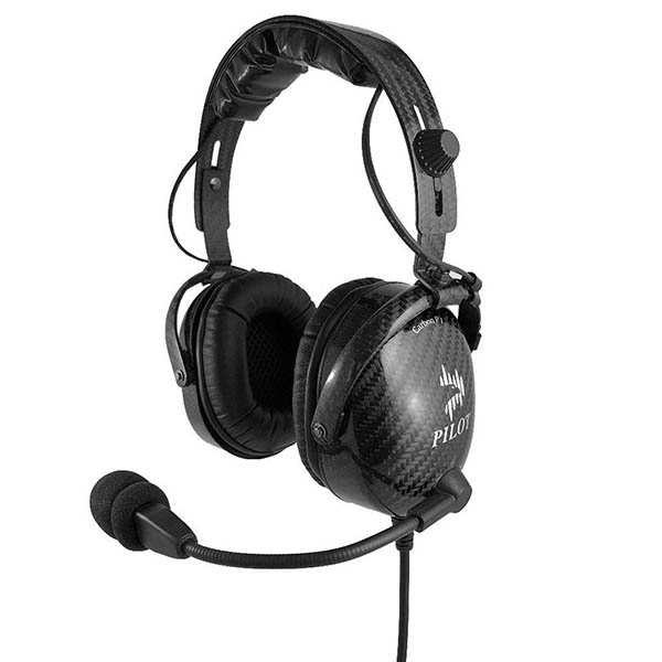 Pilot USA Carbon A1 ANR Headset Aircraft Spruce