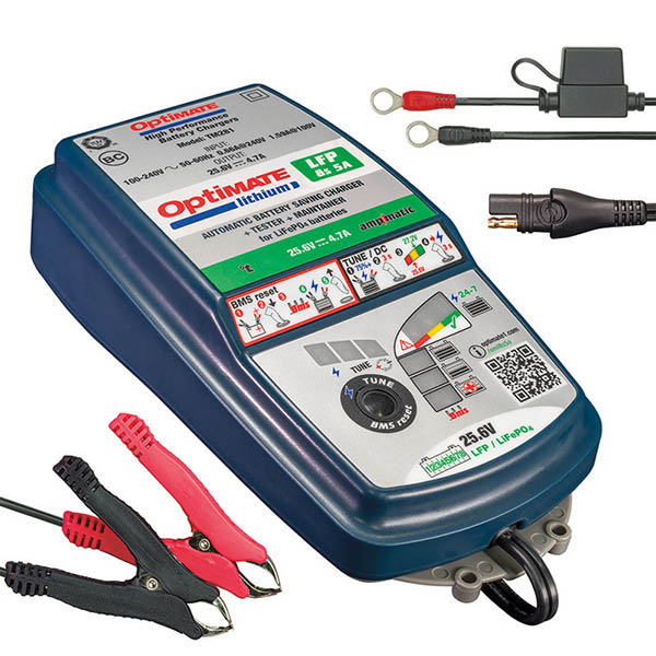 OptiMate Lithium Charger / Maintainer / Power Supply - 13.2V - 10 Amp - TM-275