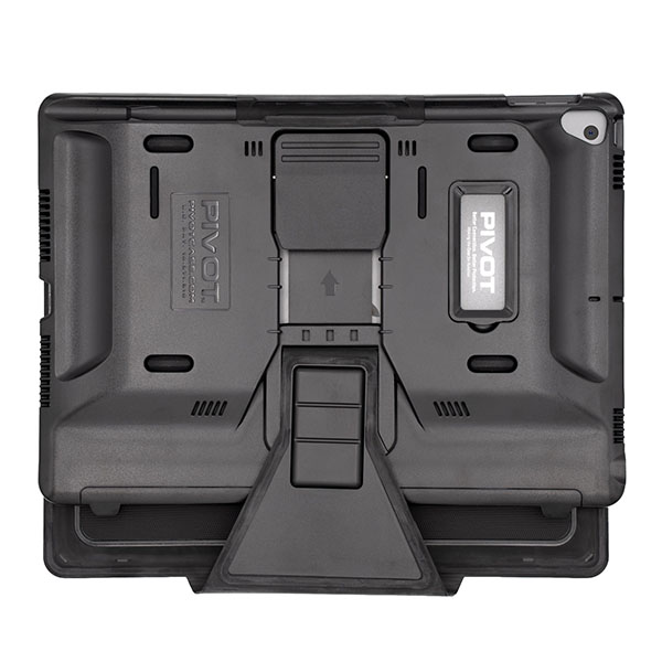 Flyboys Pivot Case Ipad 7th Gen PC-10X - Black Case Black Clip