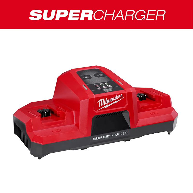 Milwaukee M18™ Dual Bay Simultaneous Super Charger | Aircraft Spruce 