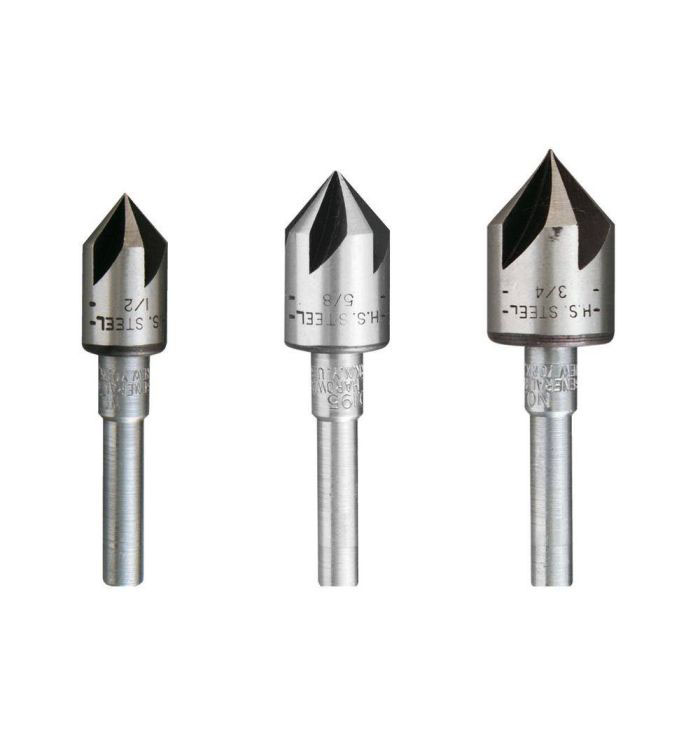 195St 3Piece Countersink Bit Set