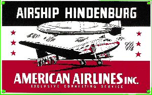 American Airlines Hindenburg Sign