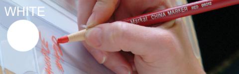 Fabric Marking Pencils White