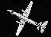 Beech 1900 (3-D Cast) Tackette Silver