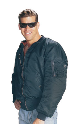 Ultra Force Navy MA-1 Flight Jacket - X-Large
