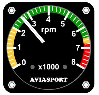 AVIASPORT ROTAX 503-582 DUCATI IGNITION TACHOMETER - 2 1/4 ... rotax 582 wiring diagram 