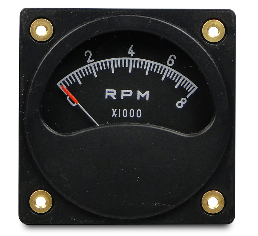Swift Gauge 21/4 08000 Rpm Ducati Tachometer Aircraft Spruce