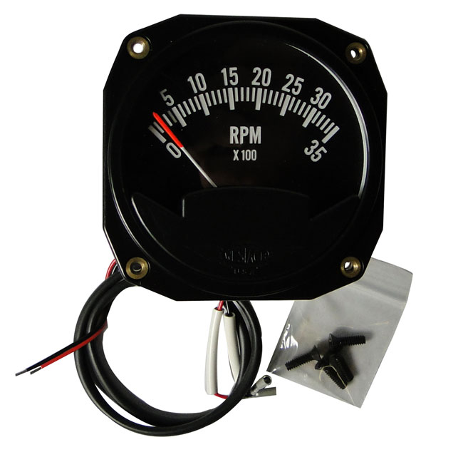 WESTACH TACHOMETER 3 1/8 INCH SQUARE Aircraft Spruce