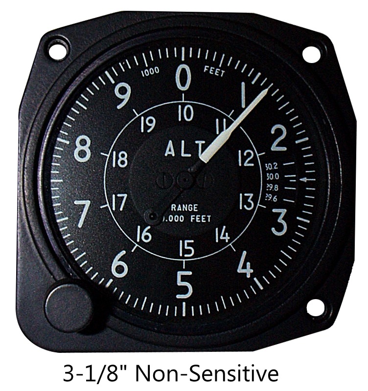 Falcon 31/8 Gauge NonSensitive Altimeters Aircraft Spruce