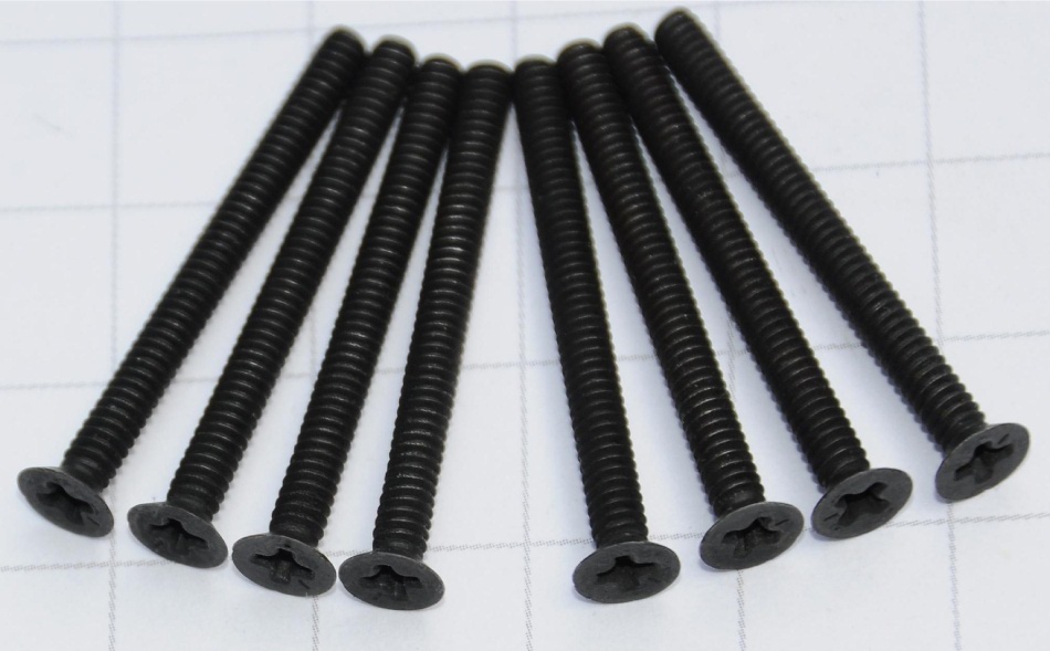 Wood Screw Material Dimensioni : M2, Lunghezza : 6mm 500 Type Black Cross Recessed Countersunk Head Tapping Screws BOJI Product Name Low Carbon Steel Quantity
