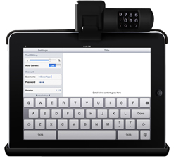 RAM Latch-N-Lock Cradle For iPad 1 2 3