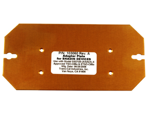 Trans-Cal Adapter Plate For Shadin Rev A