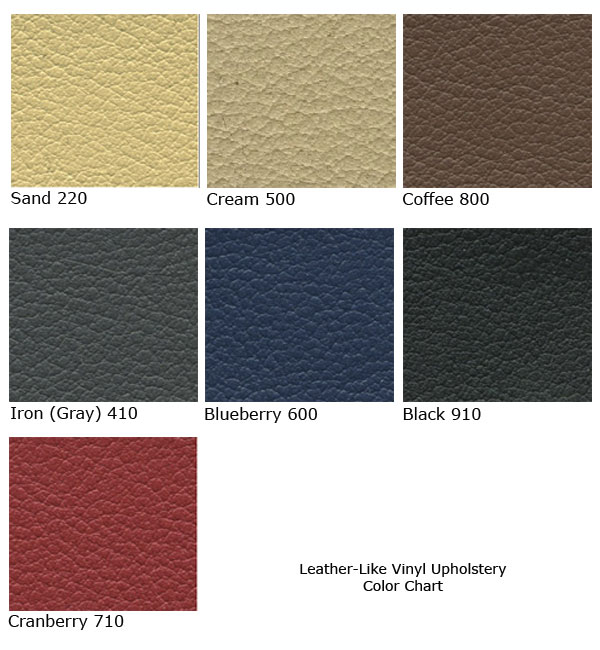 Ultraleather Color Chart