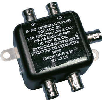 RAMI AV-585 Dual Vor/Loc/GS Diplexer TSO