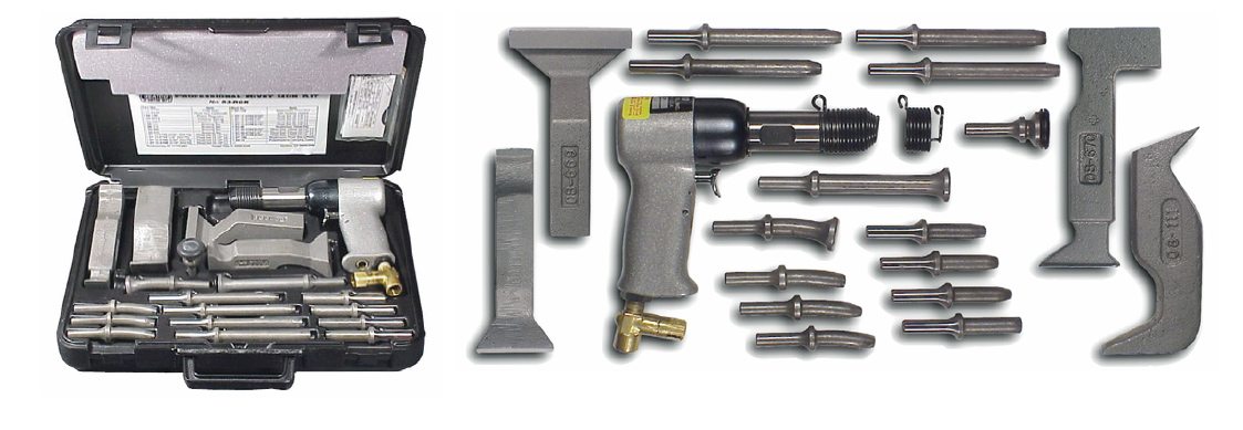 Master Sheet Metal Mechanics Tool Kit, 3X Rivet Gun Kit