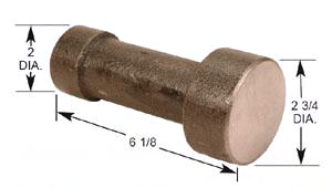 Economy Bucking Bar 601 5.25 Lbs